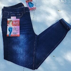 Wax Jean Women's High Rise Dark Indigo Jeans